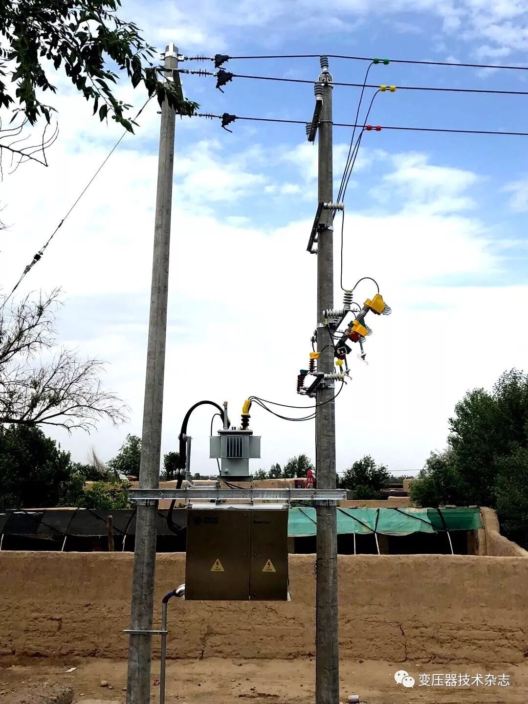 10kV柱上变压器（吊装）标准化建设关键工艺解析的图10