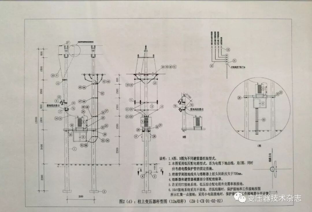 10kV柱上变压器（吊装）标准化建设关键工艺解析的图2