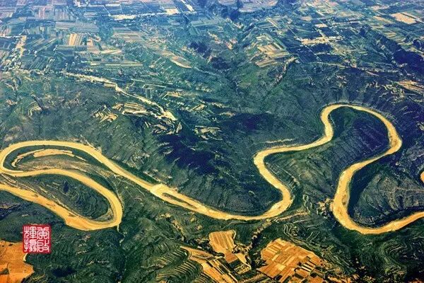 2010西安-西宁,九曲回肠的黄河.