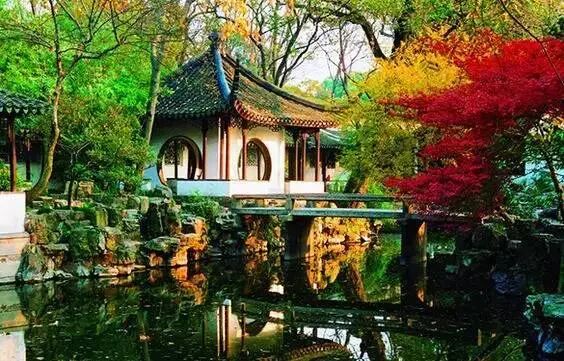 苏州拙政园景色