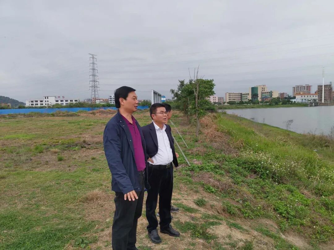 郑海忠到白坑湖开展巡湖工作