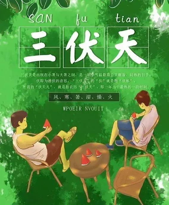 2021年三伏贴的贴敷时间"三伏贴"是在夏日三伏天节气中,通过将药物贴