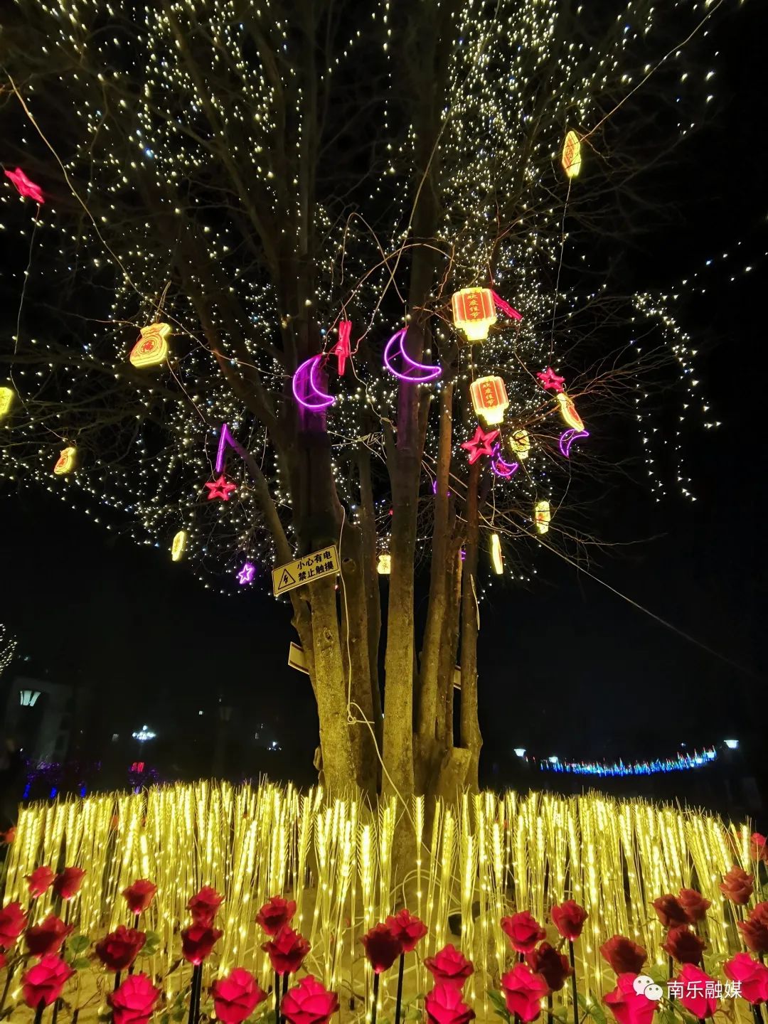 南乐县: 春节亮化迎新年 扮靓城区年味浓