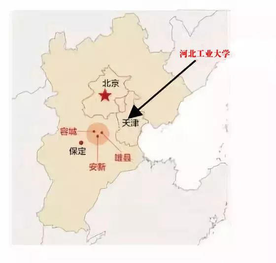 河北工业大学地图图片