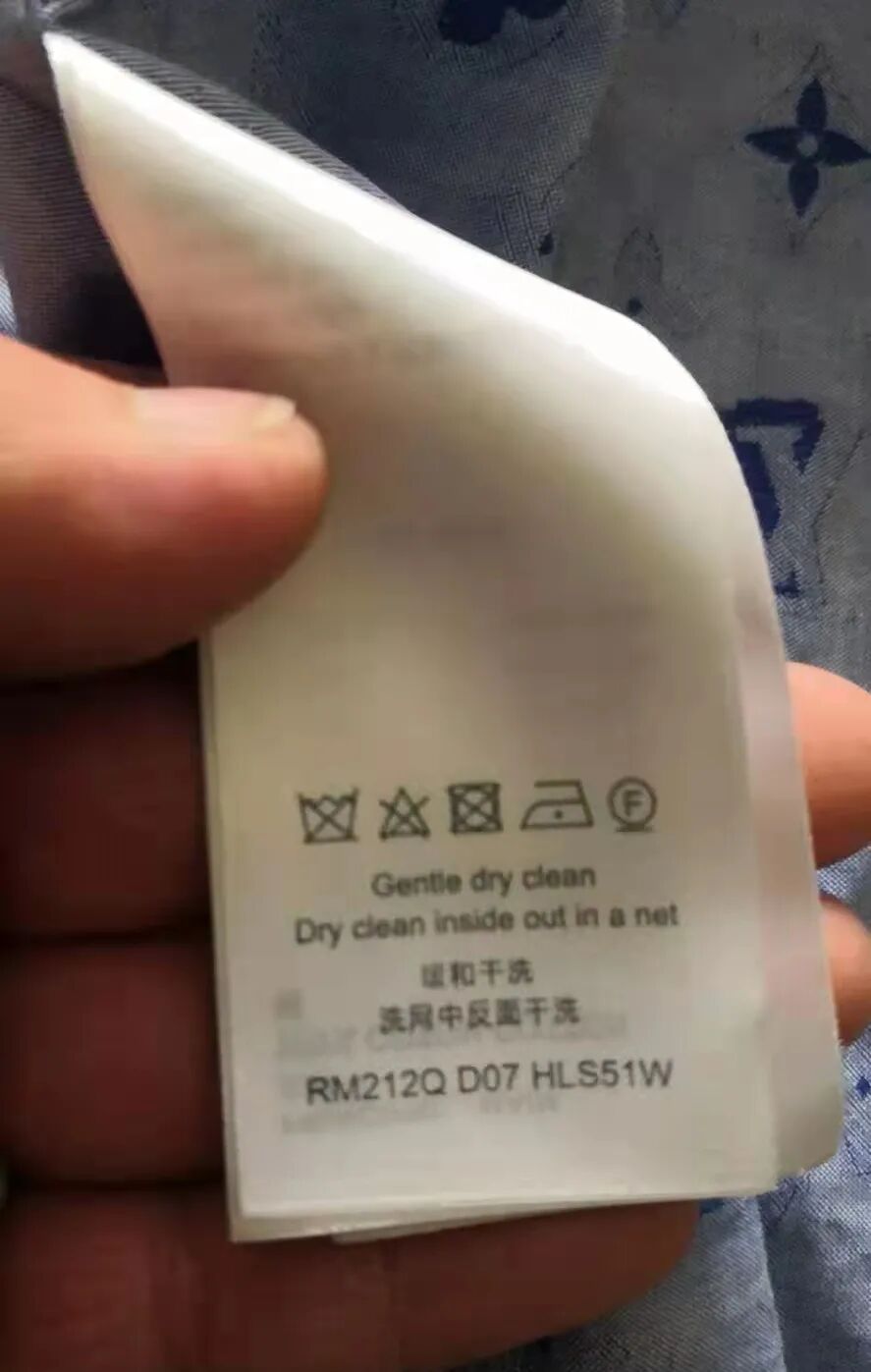 这件lv剪花工艺衬衫怎么洗比较安全