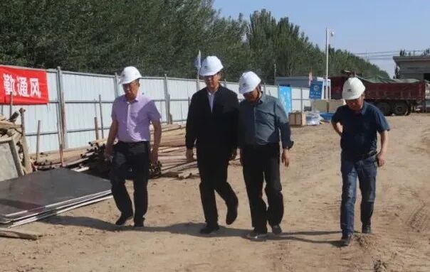 吴忠市副市长李玉山调研银川都市圈城乡东线供水工程