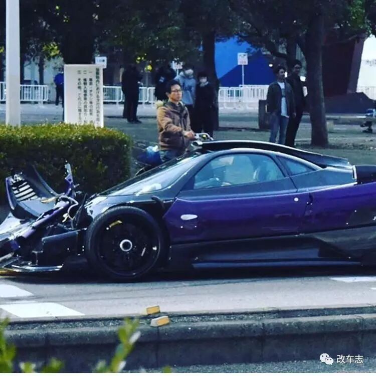 史上最貴的車禍 全球唯一的帕加尼zonda Zozo在日本撞毀 改車志 微文庫