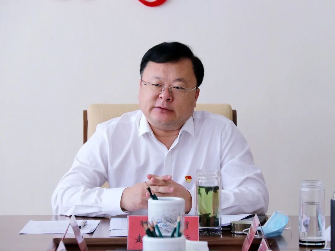 市委常委,统战部部长赵航出席会议并讲话.