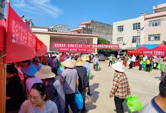 钦南区科协组织举办文化科技卫生"三下乡"科普集市活动 - 钦南动态 - 