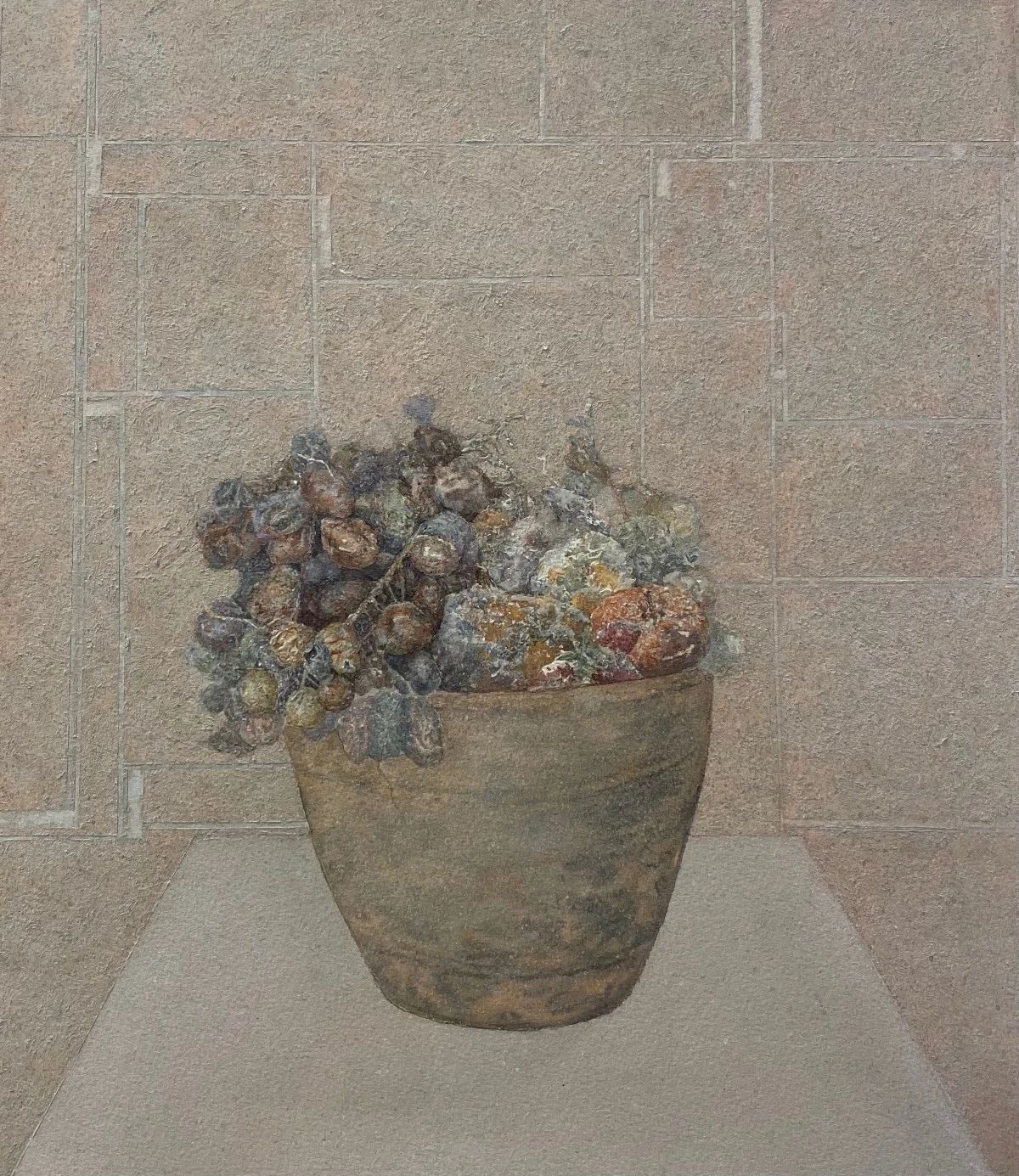 王秀萍《珍惜莫蚀》44cmx35cm.jpg