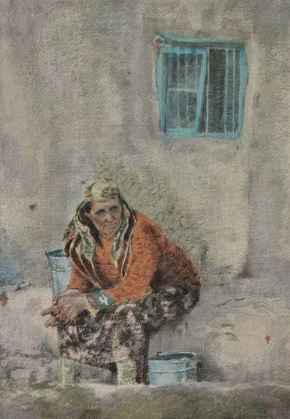 周禺《守望》58cmx38cm.jpg