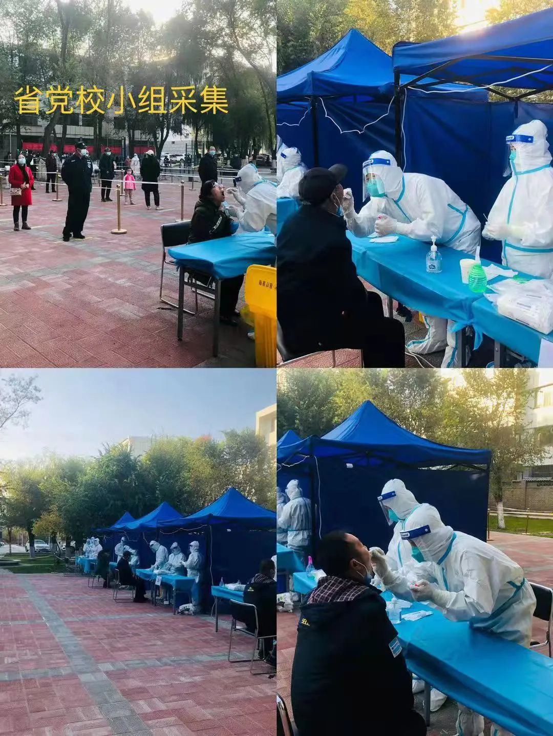 青海省藏医院50名医护人员赶赴城西区封控区开展新冠肺炎核酸采样工作(图6)