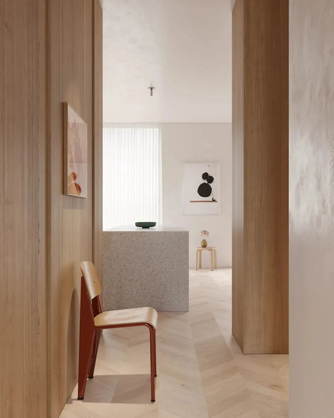 原木色地板搭配及应用