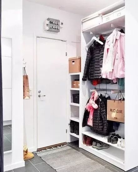 隔夜衣收納一招終結：你欠家裡玄關一個衣帽間 家居 第13張
