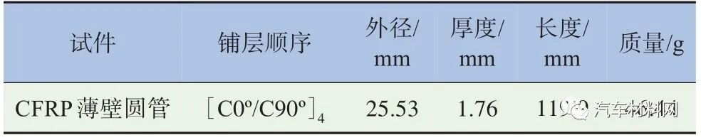 基于宏观断裂力学的CFRP薄壁结构耐撞性能研究及应用的图22