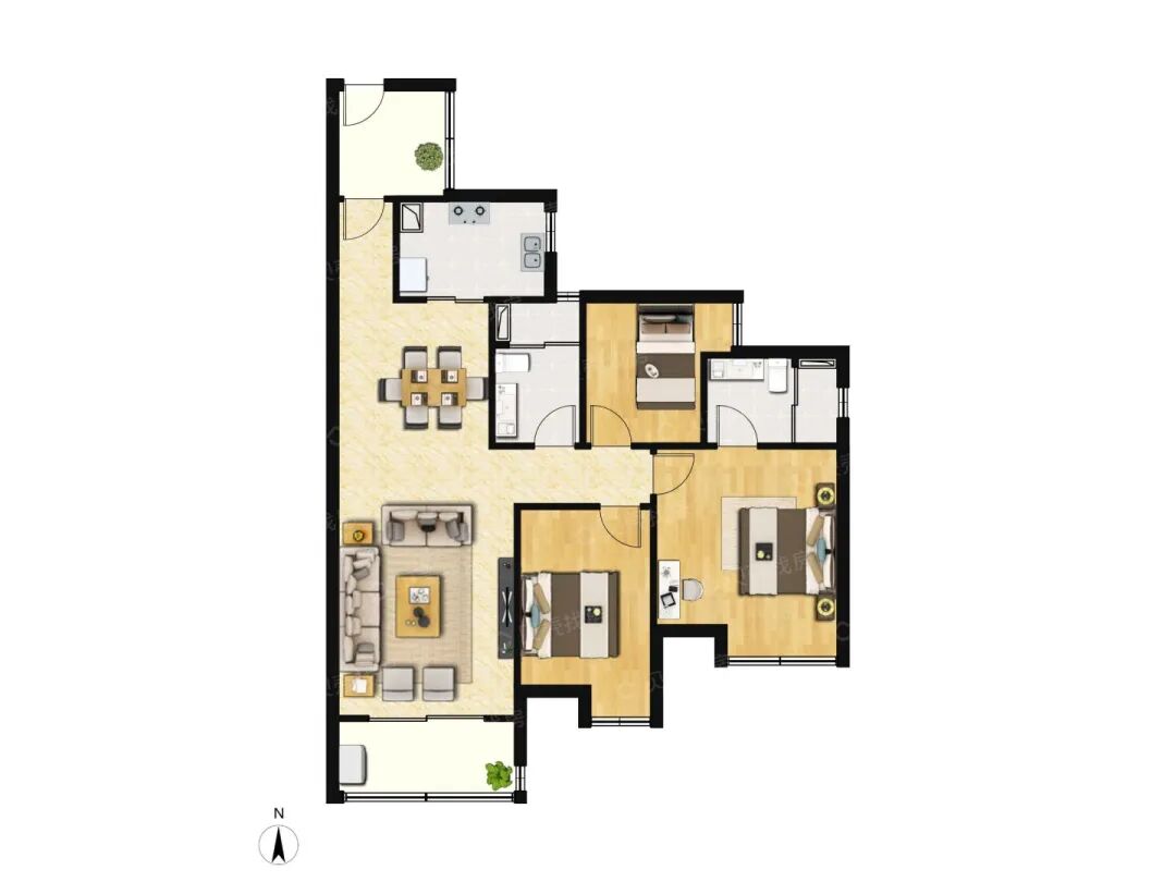 白鹅潭新世界凯粤湾加推，建面80~143㎡