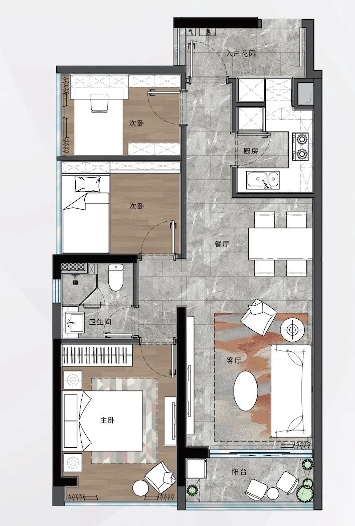 鱼珠CBD*，中洲紫轩，79-168㎡，均价4.8万/平!
