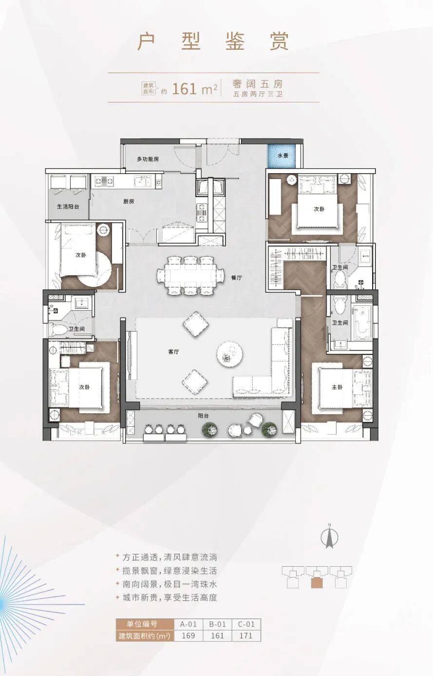 鱼珠CBD*，中洲紫轩，79-168㎡，均价4.8万/平!