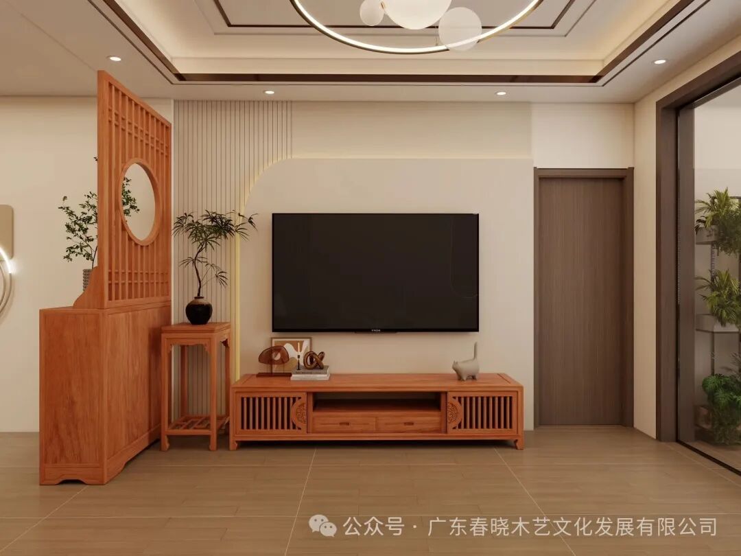 圆与栅之间：木与白的平静秩序(图3)