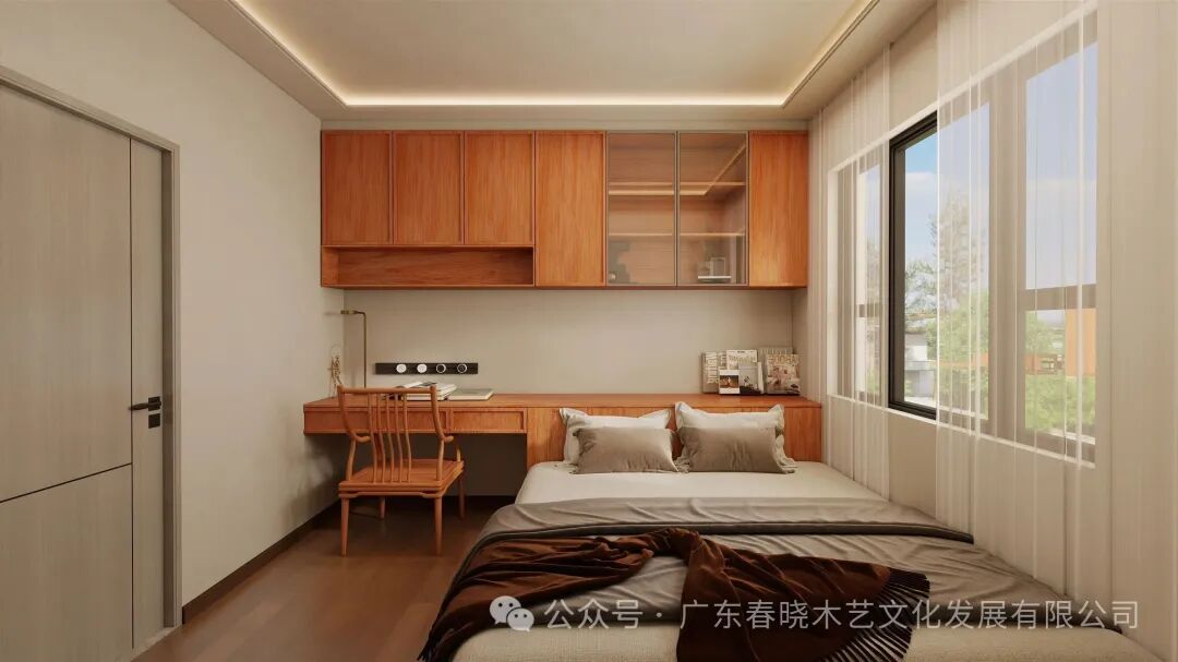 木间记｜木色旁的褶影窗：把喧哗关在室外(图6)