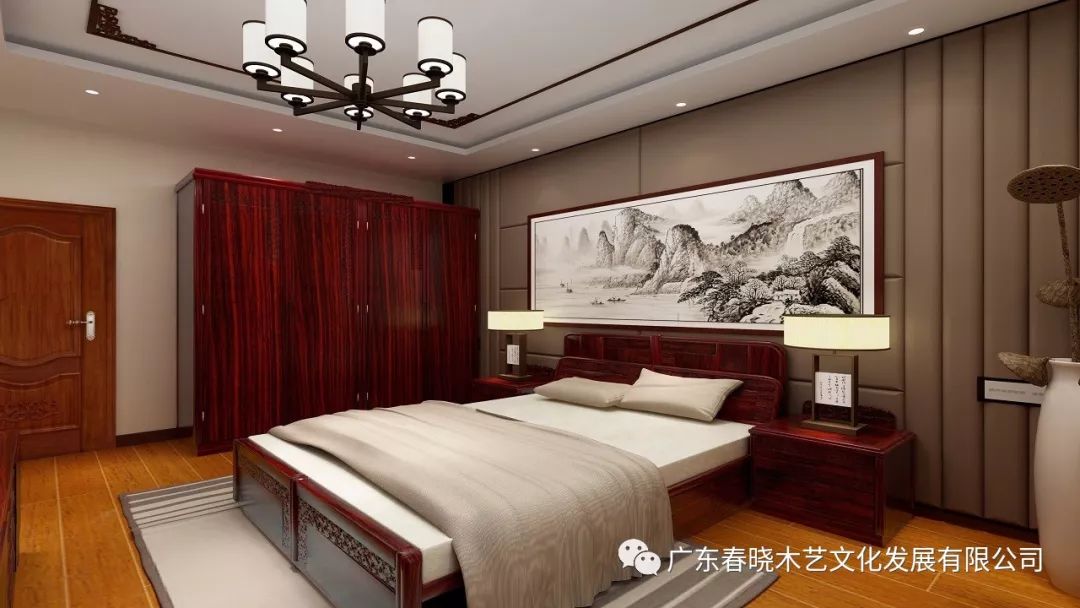  中式紅木床，為您帶來(lái)安穩(wěn)睡眠！(圖2)