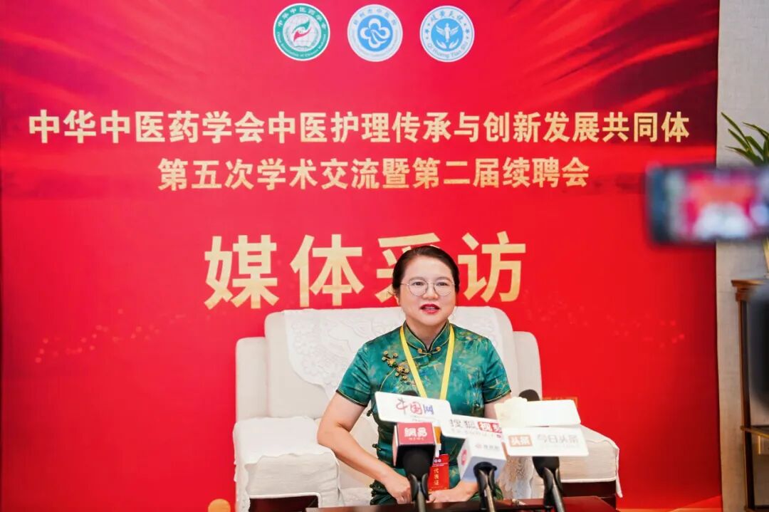 林梅会后接受媒体采访