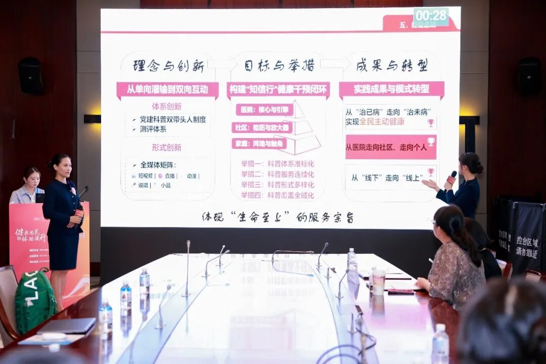 骨七科选手汇报现场