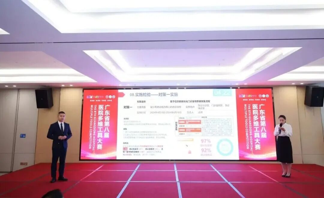 急诊科选手汇报现场