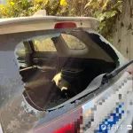 泰安三辆车被砸玻璃盗走行车电脑、电瓶，连车轮都卸走了！