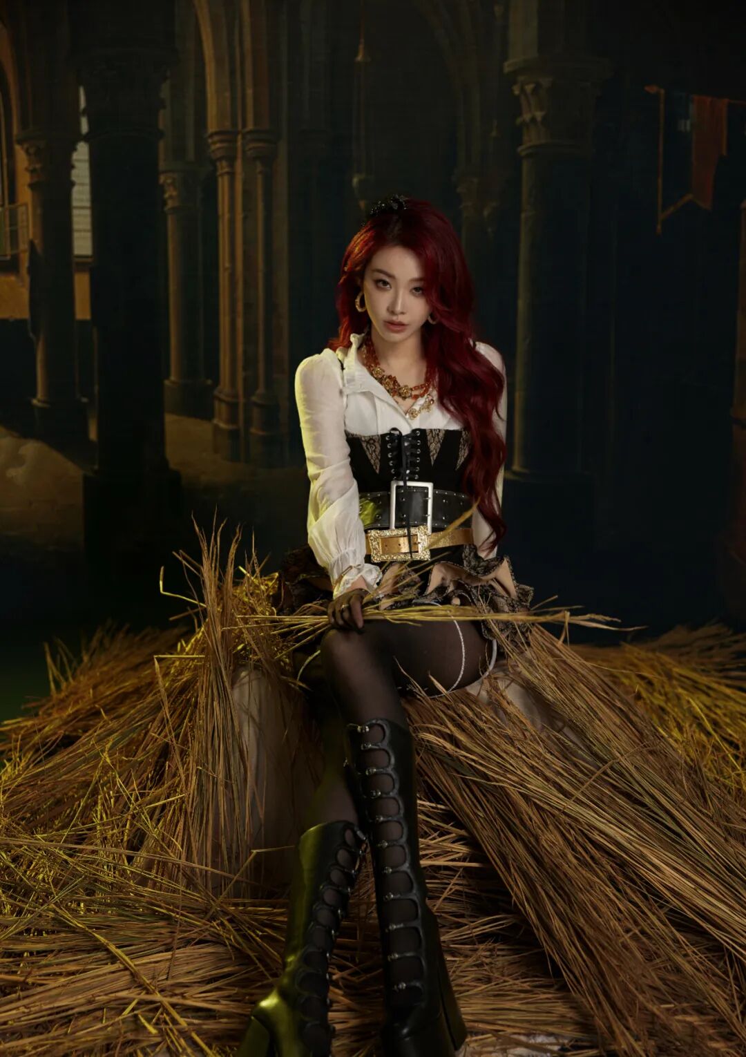 明星黑丝系列|喻言美腿大赏,这是一个浑身散发性感的女人