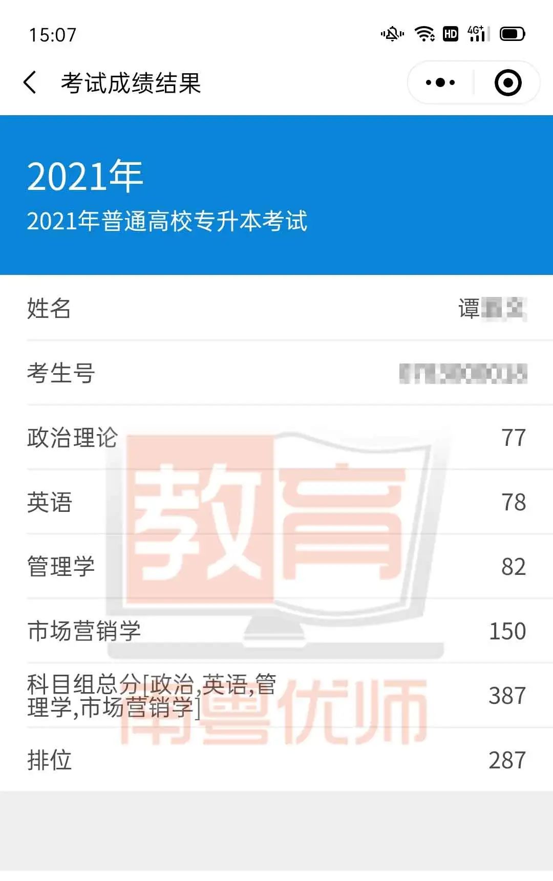 华师南粤优师2021年普通专升本(专插本)学员再创佳绩!(图8)