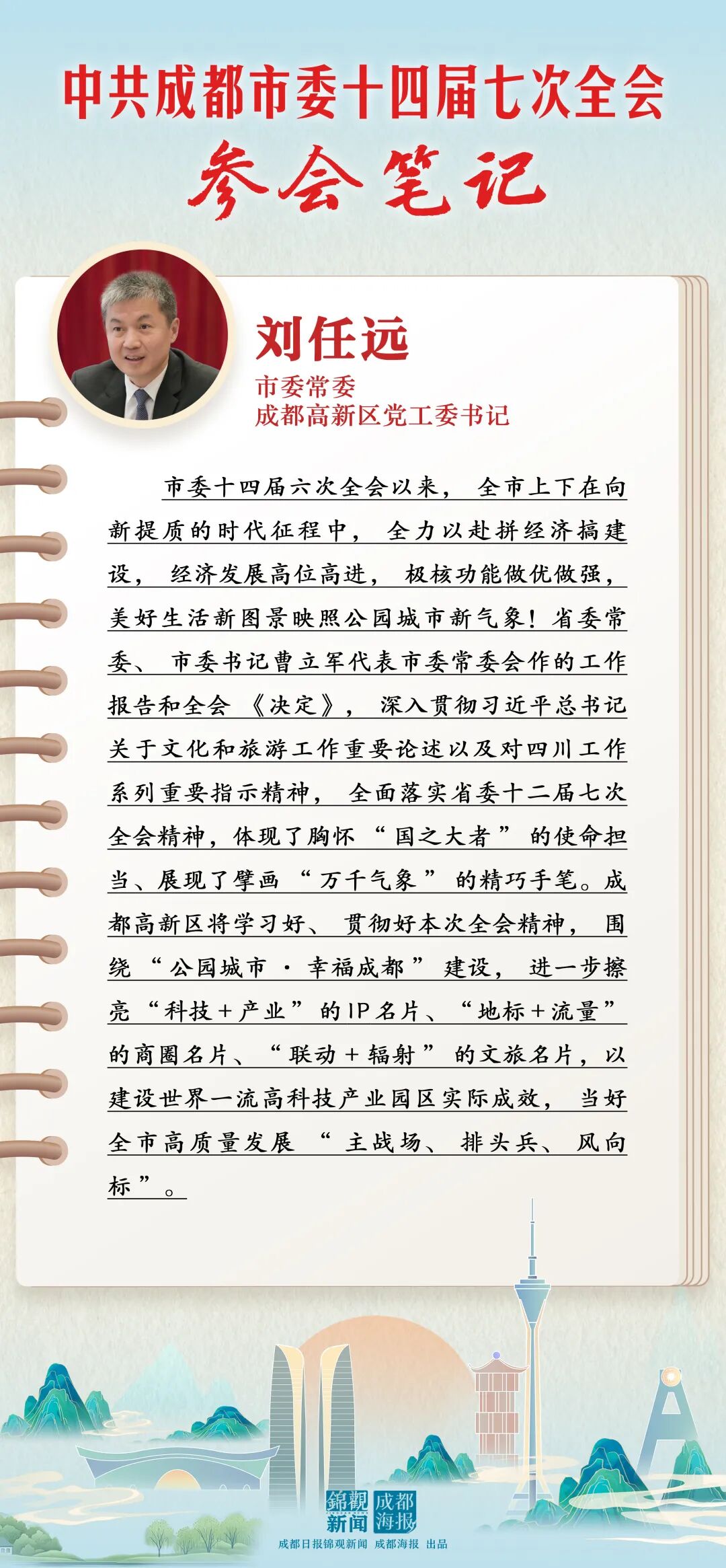 市委十四届七次全会精神怎么学？这份参会笔记请查收插图1