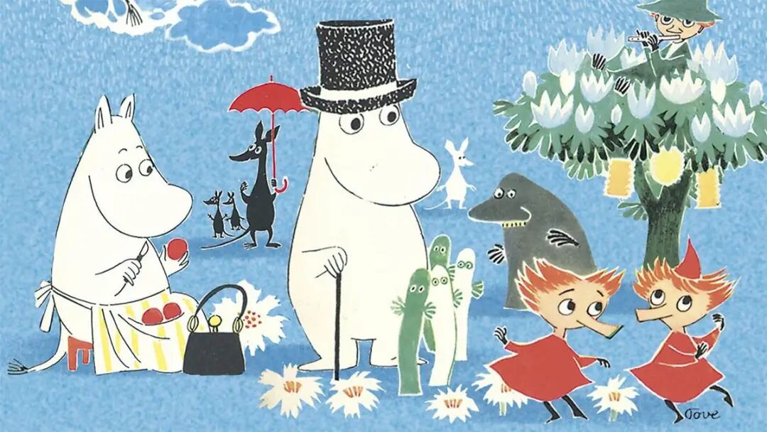 芬兰作家图苇·杨松(tove jansson)创作的姆明(moomin)系列安娜特·缇