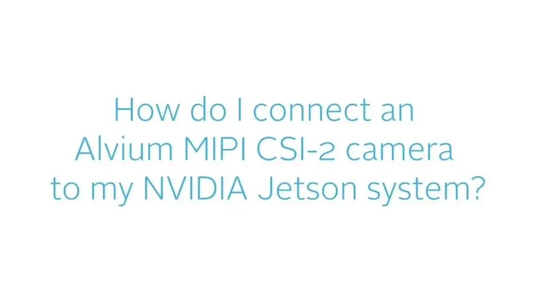【产品技术】重磅来袭！Allied Vision发布2460万像素Alvium USB和MIPI CSI-2相机的图4