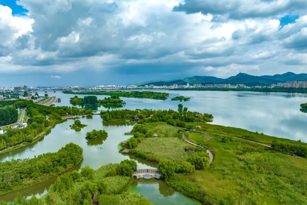 襄阳市月亮湾公园图片