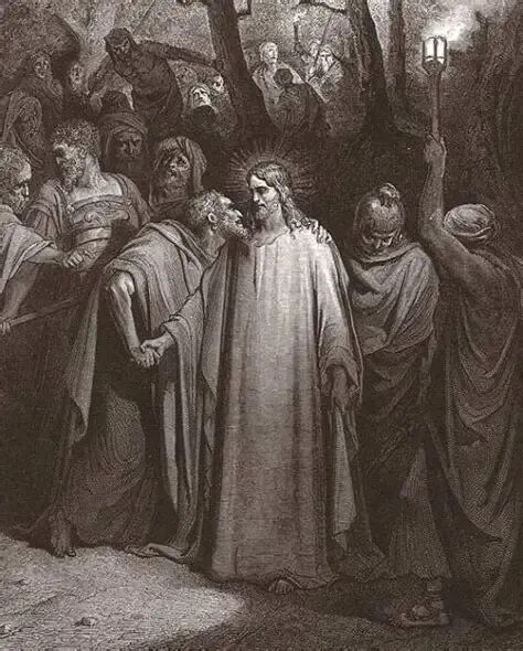 犹大之吻（《圣经》中犹大背叛耶稣的经典场景）_百度百科