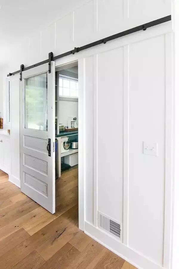 厨房推拉门已经过时啦，现在流行这种门！