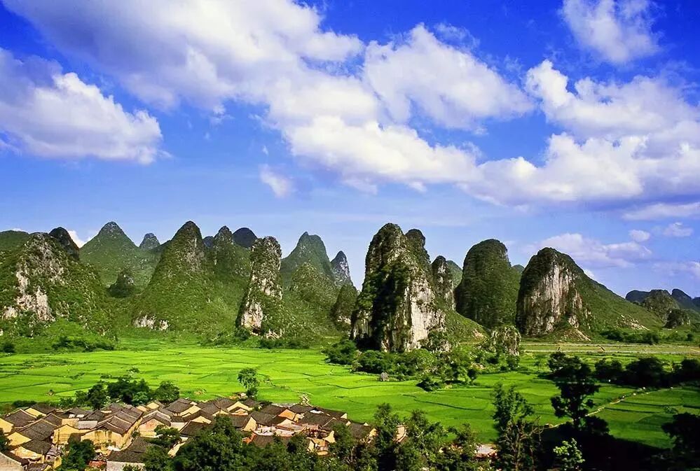 桂林山水风景图片_图片风景 山水_深圳山水田园图片 风景