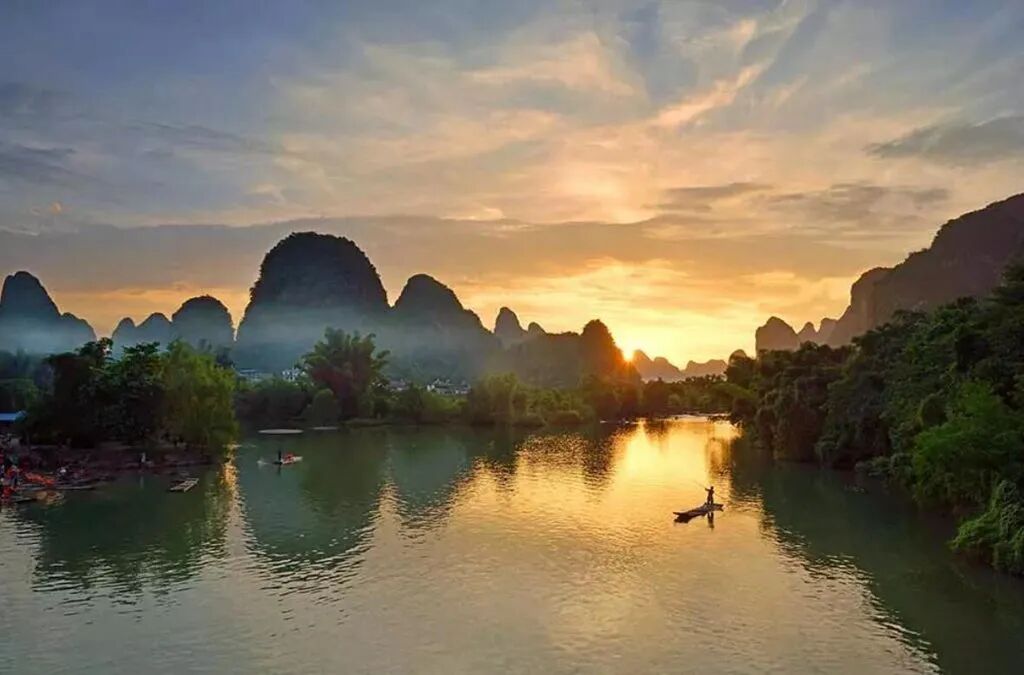 桂林山水风景图片_图片风景 山水_深圳山水田园图片 风景