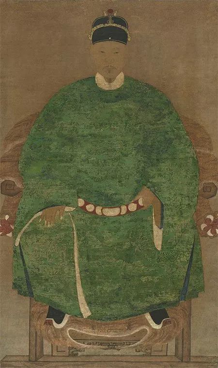 郑成功到台湾后所绘画像,台湾博物馆藏