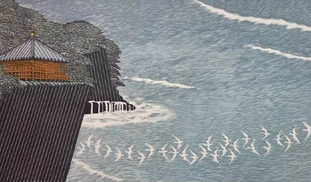 日本版画家森村玲作品