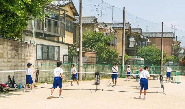 资料图:日本学校的网球社