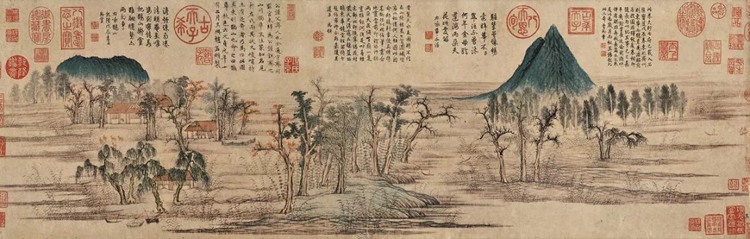 乾隆御题《鹊华秋色图》