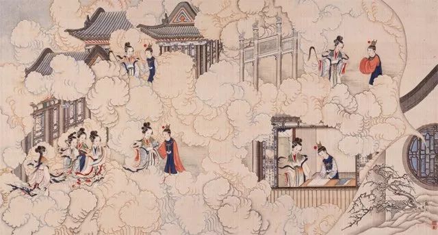 清·孙温《贾宝玉神游太虚境》