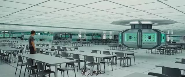 电影《太空旅客》中的食堂
