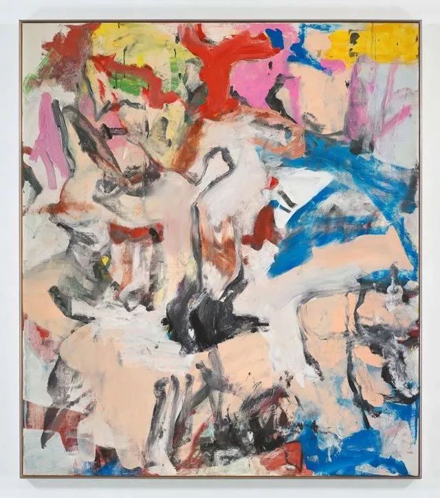 荷兰画家Willem de Kooning在1975年的作品,以三千五百万美金卖出