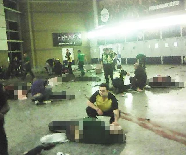 2017年曼彻斯特竞技场爆炸事件现场