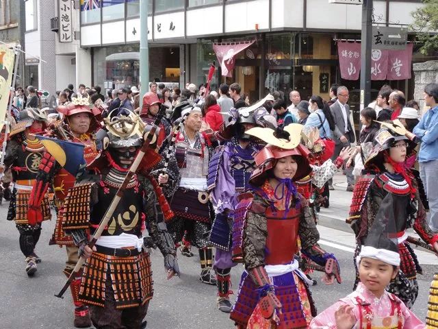 镰仓祭中的武将行列