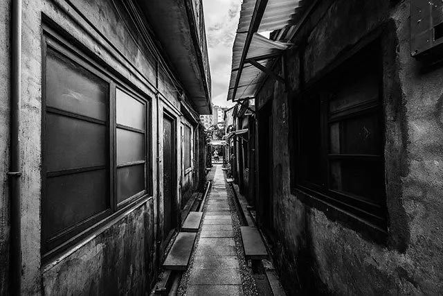 台湾眷村一角
