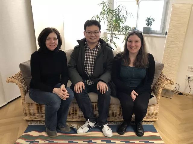 与与安戴尔和温德施佩格尔合影,作者供图